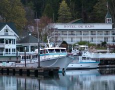 Glacier Spirit moored at Roche Harbor Resort